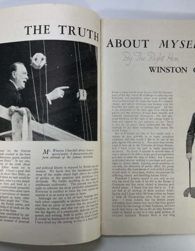 Strand Mag - Truth About Myself by Winston Churchill