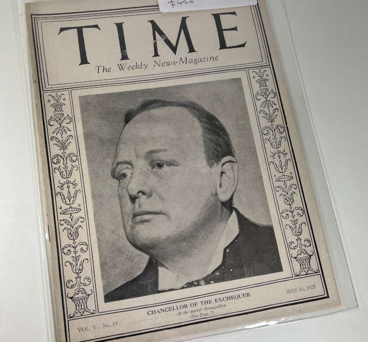 TIME Magazine: Winston Churchill Front Cover