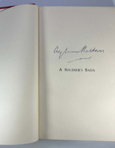 A Soldier's Saga - Signed by the Author: Capt. Haldane