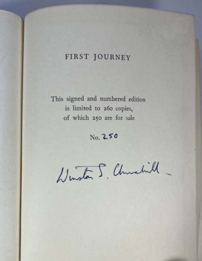 First Journey - Signed by the Author