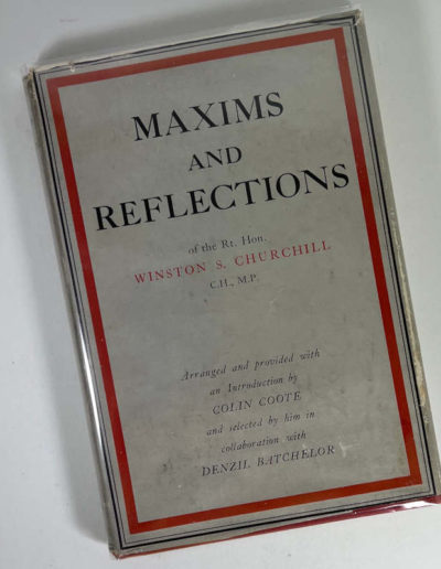 Maxims And Reflections