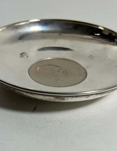 Sterling Silver Dish - Side View