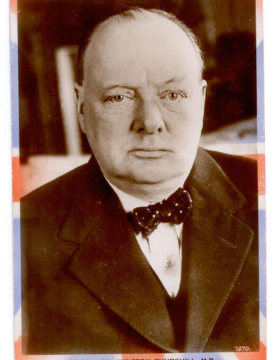 Winston Churchill: 1939 Postcard - First Lord of the Admiralty