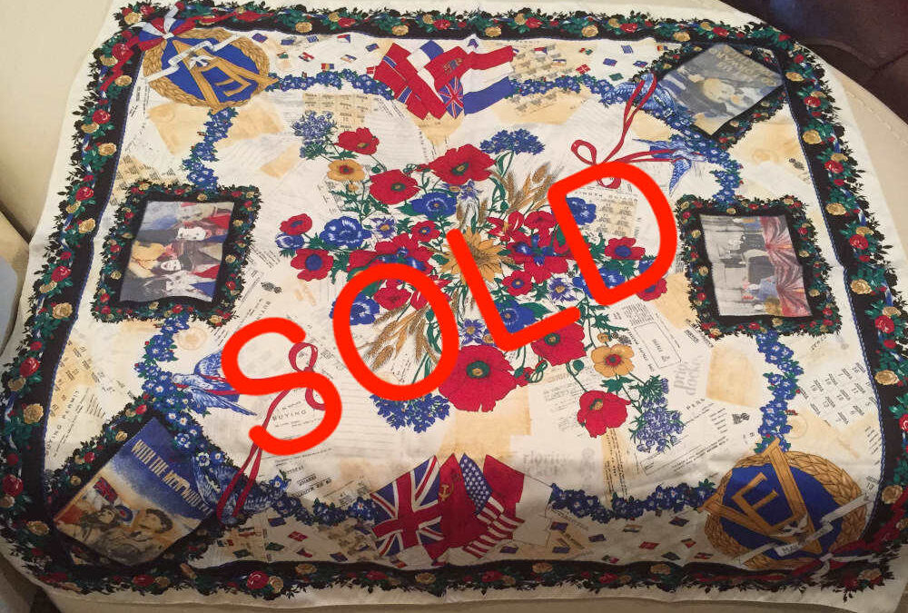 Winston Churchill: VE Day Scarf