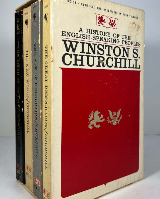 A History of the English Speaking Peoples – 4 vols in Slipcase