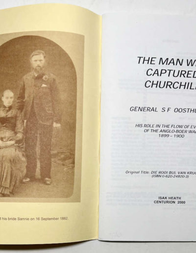Title Page - The Man Who Captured Churchill