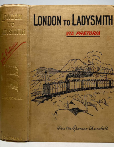 London to Ladysmith via Pretoria - 1st US New Impression. Front Board