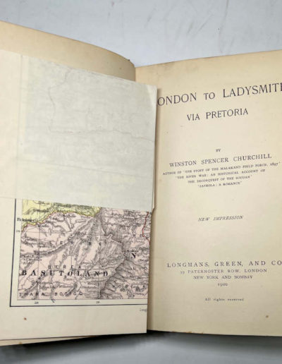 London to Ladysmith via Pretoria - 1st US, New Impression. Title Page