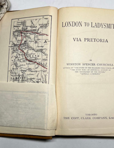 Title Page: London to Ladysmith via Pretoria. Canadian 1st Edn