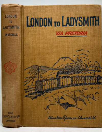 Front Board: London to Ladysmith via Pretoria. Canadian 1st Edn