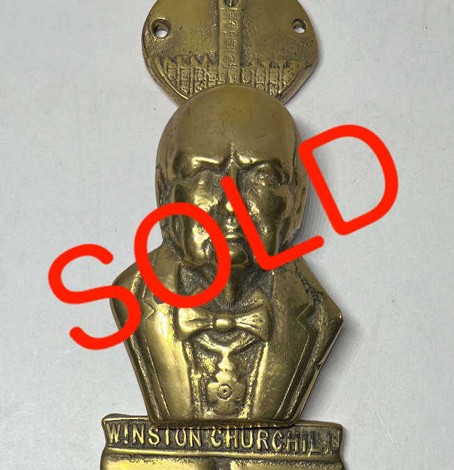Churchill Heavy Brass Door Knocker