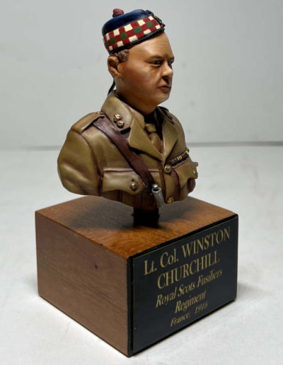 Churchill model completed Royal Scots Fusiliers