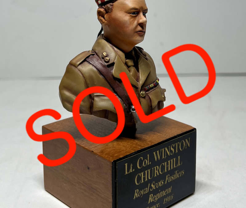 Lt. Col. Winston Churchill – Finished Model