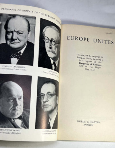 Europe Unites Title Page