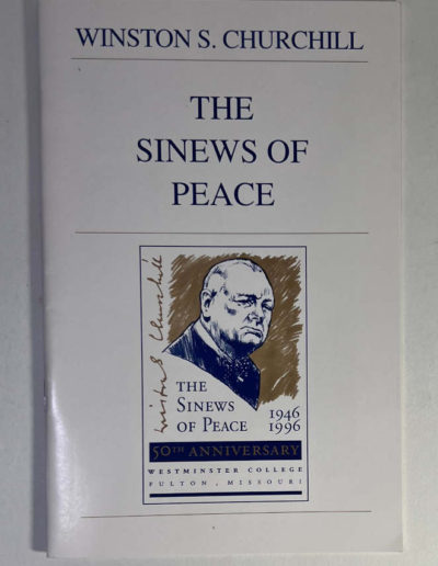 The Sinews of Peace - #3 of 6 Pamphlets