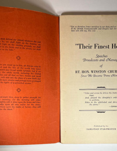 Their Finest Hour: Title Page