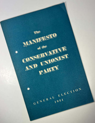 1951 Manifesto Election #883