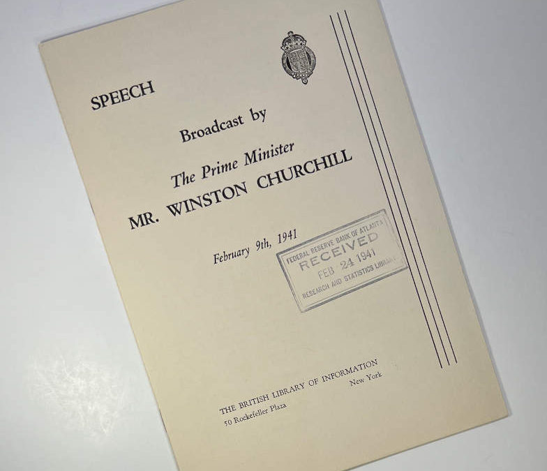 Churchill Speech: February 9, 1941