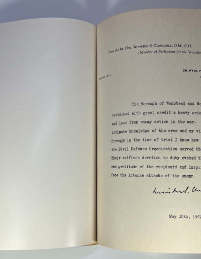 It Happened Here-Churchill Letter