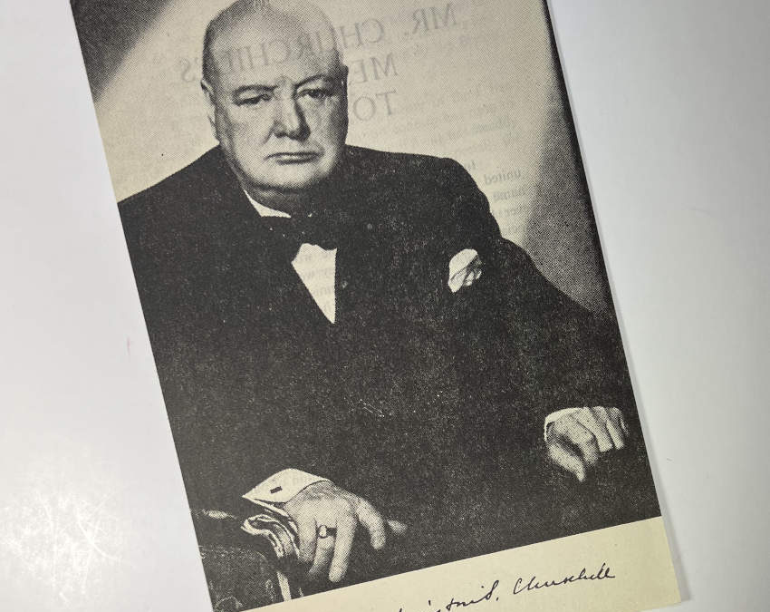Churchill Speech: Mr. Churchill’s Message To You