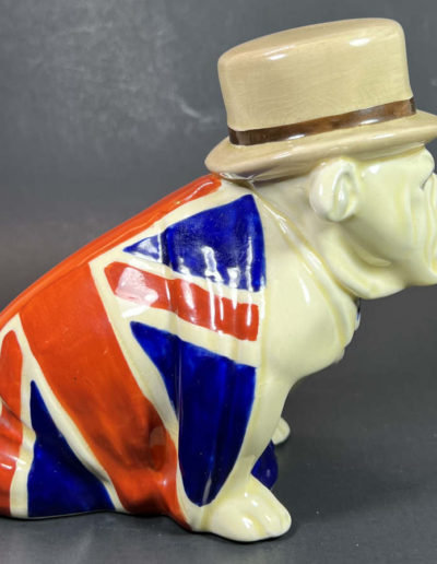 Royal Doulton Churchill Bulldog #15 - Side