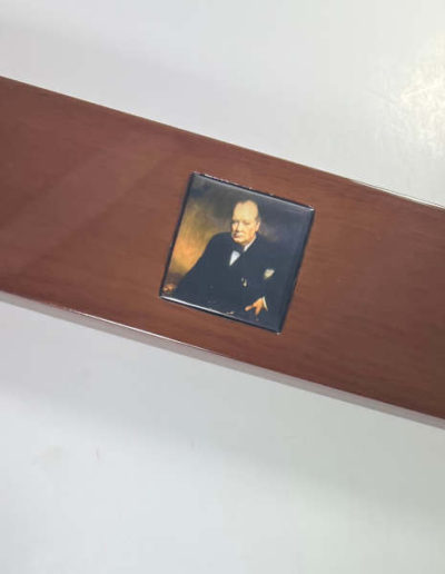 Churchill Life Case with Churchill Portrait