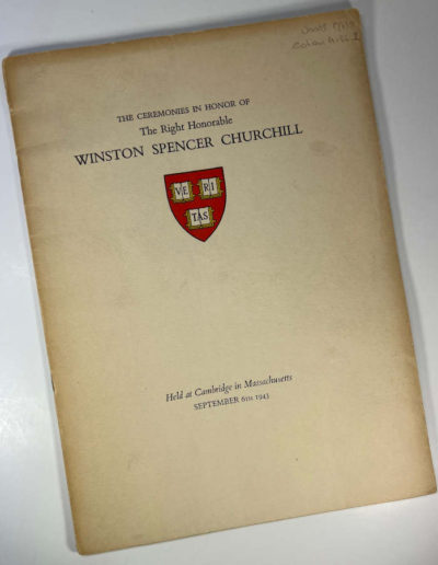 The Ceremonies Honor Winston Churchill