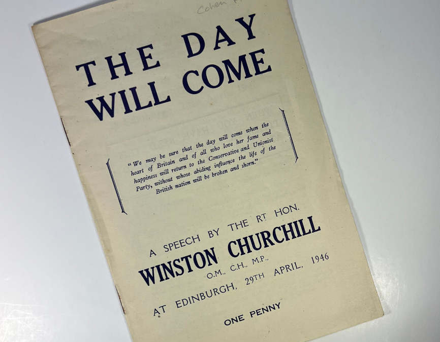 Churchill Speech: The Day Will Come