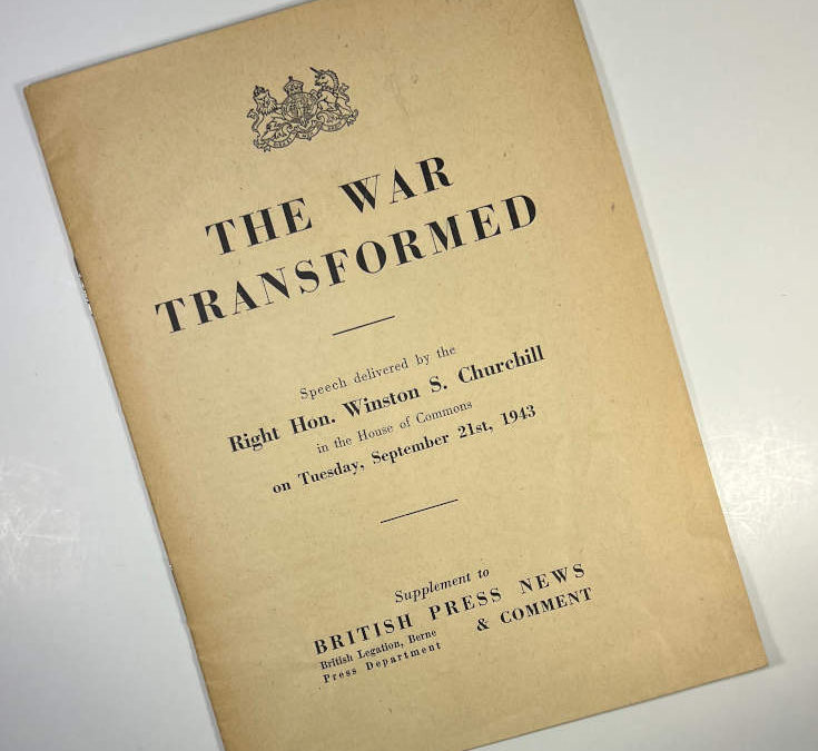 The War Transformed: Churchill Speech