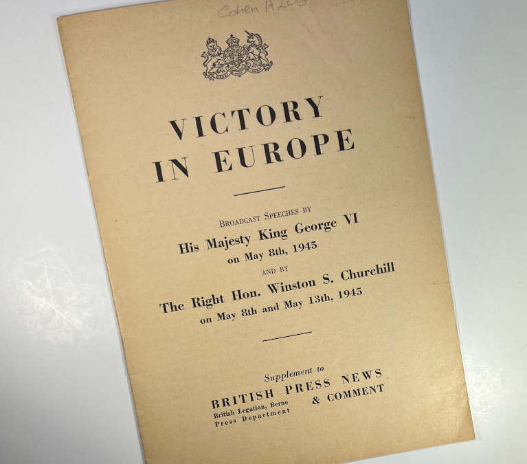 Victory in Europe: Churchill Speeches