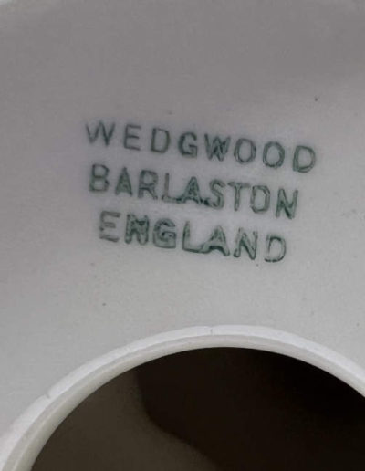 Winston Churchill Wedgwood Bust: base