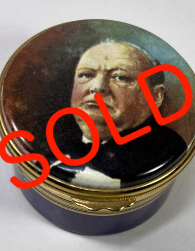 Churchill Enamel Box House of Ashley - now SOLD