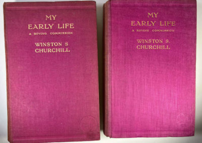 3rd and 4th Impressions: My Early Life by W. Churchill