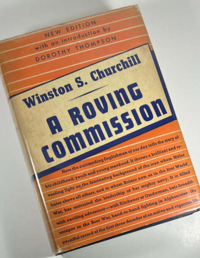 A Roving Commission - My Early Life by W. Churchill