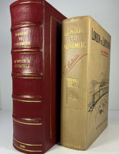 London to Ladysmith 1st English Edn, 1900. Protected in Solander Case