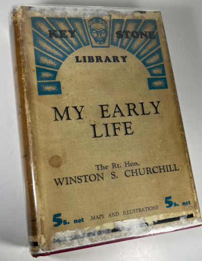 My Early Life in Dustjacket by Winston Churchill: 1st Keystone Edn