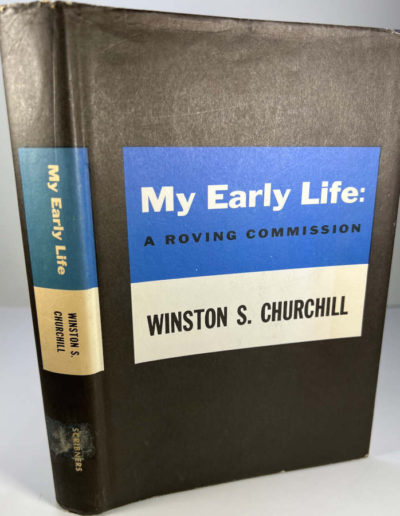 My Early Life Scribner by W. Churchill in Dust Jacket