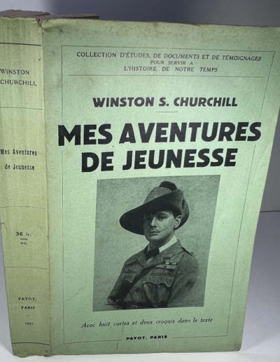 My Early Life by W. Churchill in French
