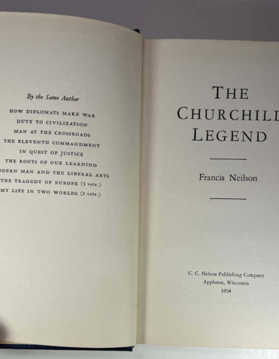 Churchill Legend: Title Page