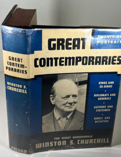 Great Contemporaries by Winston Churchill