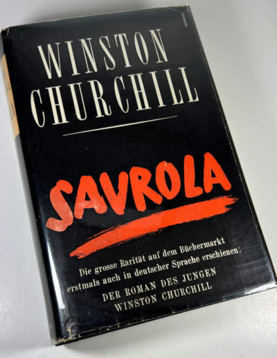 Savrola ( German translation) by Winston Churchill