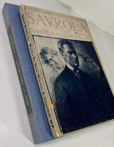 Savrola by Winston Churchill with Solander Case