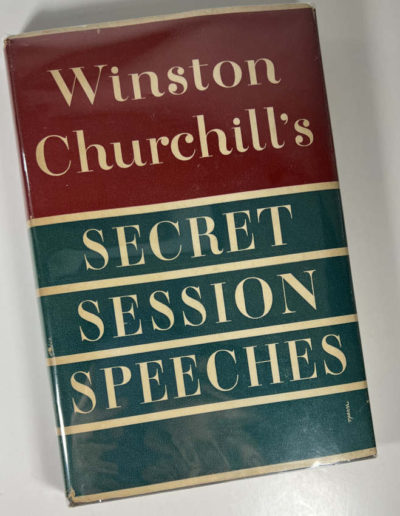 Secret Session Speeches by Winston Churchill