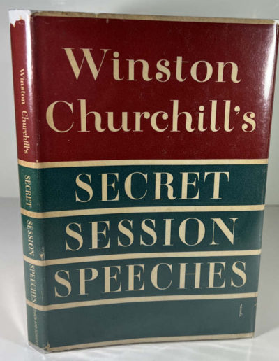 Secret Session Speeches Book in Dustjacket