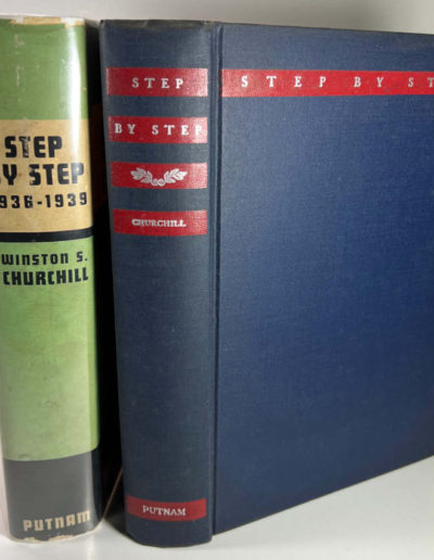 Step by Step by Winston Churchill with Dustjacket