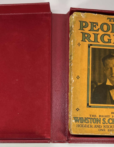The People's Rights by Winston Churchill in Solander Case