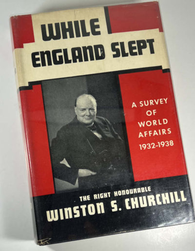 While England Slept in Dustjacket