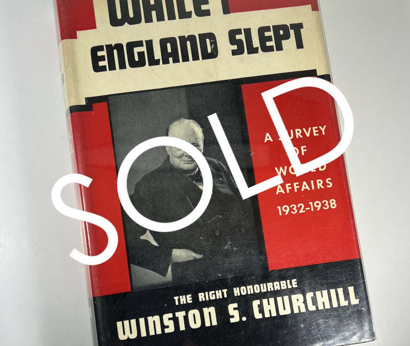 While England Slept: 1st American Edn
