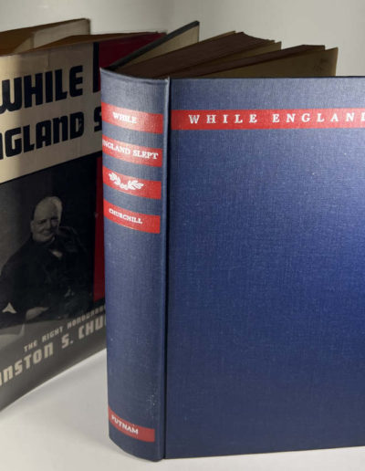 While England Slept with Dustjacket
