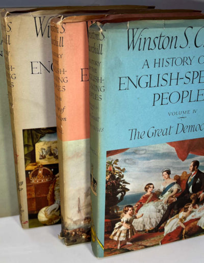 A History of the English-Speaking Peoples in Dustjackets